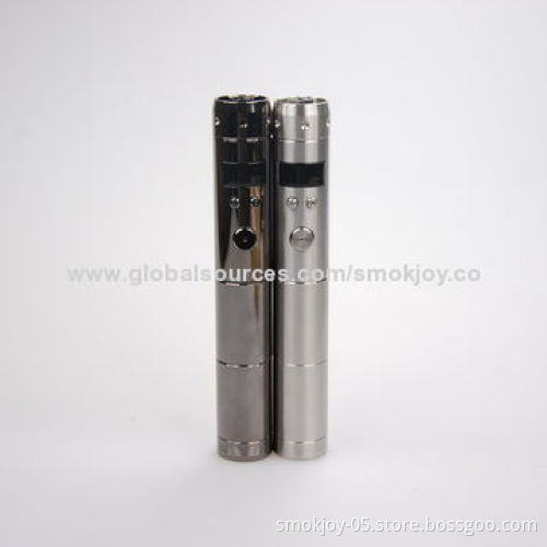 Smokjoy Stainless/Chrome E-cigarette Vamo VV V5 Mod with 2,200mAh Battery Capacity